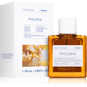 Korres Philosia Eau de Toilette unisex - imagine 3